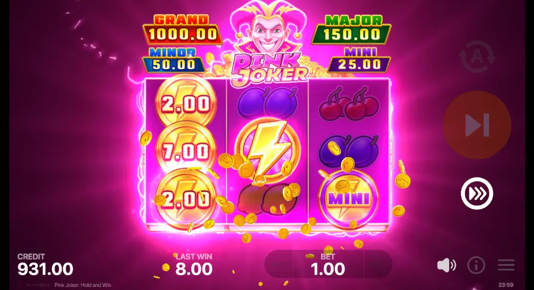Pink Joker Hold and Win Overview